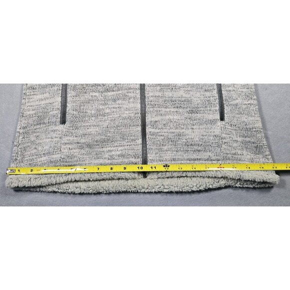 KUHL Women’s Alaska Vest Medium-P Heather Gray Hooded Fleece Full Zip - Picture 12 of 16